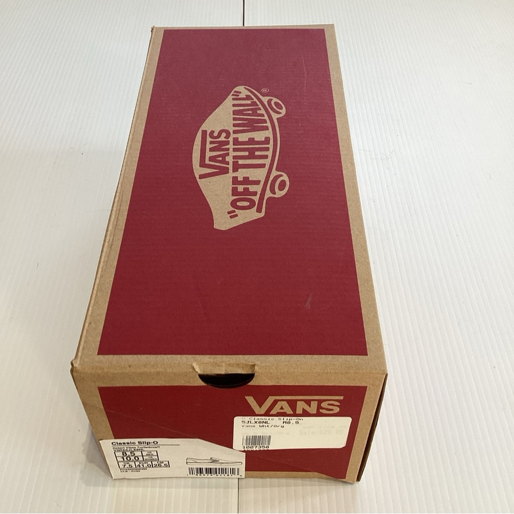 New Vans Classic Slip On Desert Vibes Cream Tan Biege Shoe Men Size 8.5 W10 - Picture 7 of 8